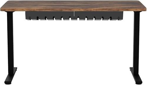 Miniatura 5 de Organizador de cables debajo del escritorio para un fácil montaje, organizador de cables de metal debajo del escritorio para oficina, hogar y