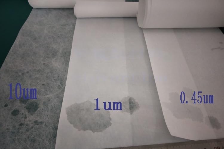 Filtración de membranas compuestas de EPTFE-PP, membranas microporosas de alta precisión for separación de gases y líquidos, 2 uds.(Hydrophilic 0.0003mm Pore Size)