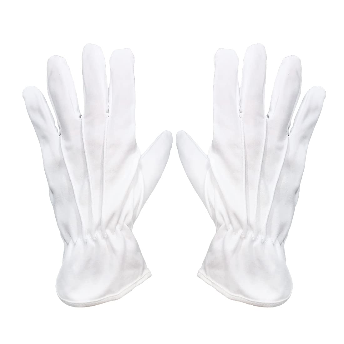 6 works Gloves, Multi-Purpose Gloves, Non-Slip Gloves with 4 Finger Seams and 3 Veins, Ergonomic Gloves for Home Garden
