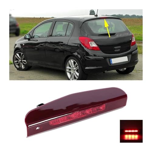 3ème feu stop LED Opel Corsa D E solution panne feu arrière surélevé 13188045