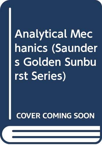 Analytical Mechanics (Saunders Golden Sunburst ... 0030041244 Book Cover