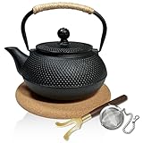 Japanese Cast Iron Teapot,Cast Iron Tea Kettle...