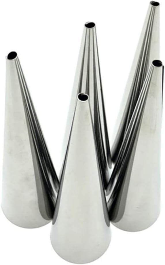 Cabilock 20pcs Bread Baking Pans Loaf Pan for Baking Bread Pastry Tools Stainless Steel Molds Reusable Easy to Maintain