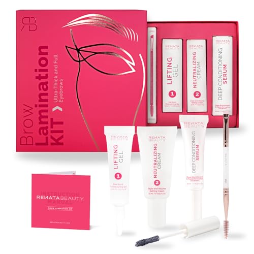 RB RENATA BEAUTY Kit Laminado de Cejas – Set de Laminación de...