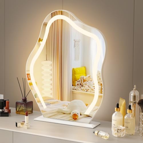 Amazon.co.jp: FENCHILIN 女優ミラー ハリウッドミラー 鏡 ライト付き  