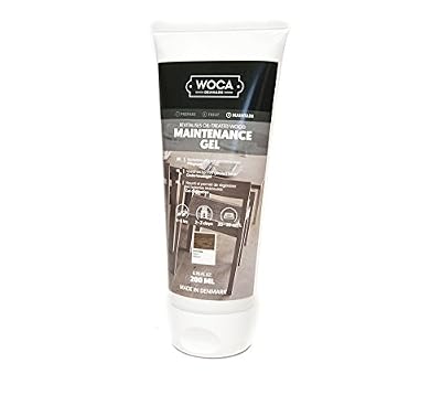 WOCA Denmark Maintenance Gel Natural |200 ml| For the care and maintenance of oiled indoor wooden surfaces. A great choice to rejuvenate oiled, worktops, furniture and floors in all species of wood