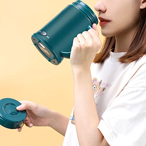 Bouilloire électrique portable acier inoxydable vert avec arrêt automatique eau chaude - 7