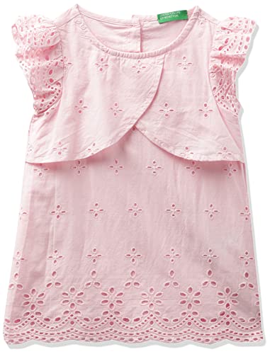 Image of United Colors of Benetton Girl's Cotton A-Line Casual Dress