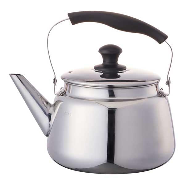 Amazon｜遠藤商事 IH対応 ステンレス製 マンモス 広口 やかん ケトル 5