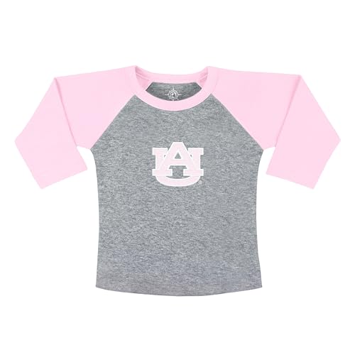 College Baby NCAA Infant and Toddler Baseball Shirt Raglan 3/4 Length Sleeve