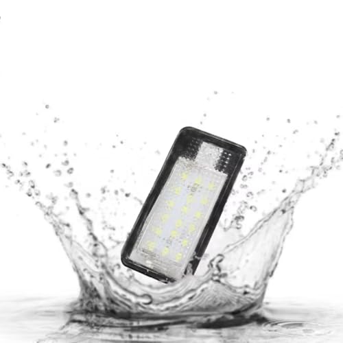 Luz de matrícula evita fallo de bombilla fundida en salpicadero para modelos A3 S3 de 12V 3