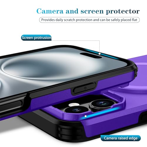 Coque iPhone 16 Plus robuste anti-chute protégeant l'objectif des rayures - 3