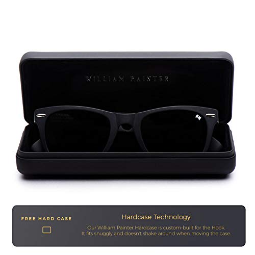 William Painter The Hook Titanium Polarized Classic Scratch Resistant, 100% Uva/Uvb Ray Protection - Built-In Bottle Opener #TOP6