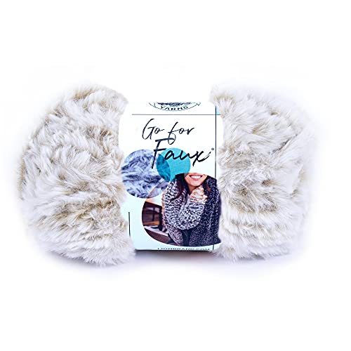 knitting yarn faux-fur