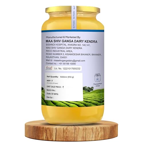 Image of Go Fresho A2 Desi Hallikar Cow Ghee | Pure, Natural and Healthy (500 ml)