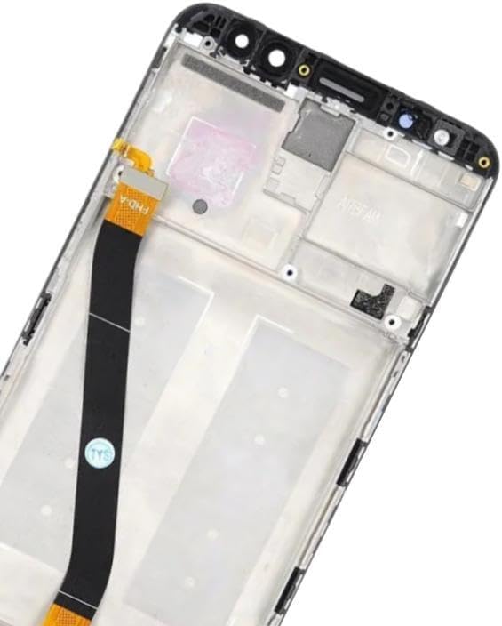SHOWGOOD for Huawei Mate 10 Lite LCD Touch Screen Digitizer RNE-L21 RNE-L22 RNE-L01 Assembly with Frame (White with Frame)