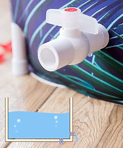 MANFFIER Movable Badewannen Erwachsene faltbare Badewannen erhältlich in allen Jahreszeiten Tragbarer Studenten Badewanne Familie Badewannen Kindertauchbecken Spa Badewannen bequeme Lagerung