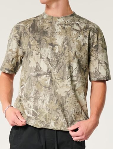 Women Camo Tee Shirt Maple Leaf Print Oversized T Shirt Short Sleeve Summer Casual Tee Tops2