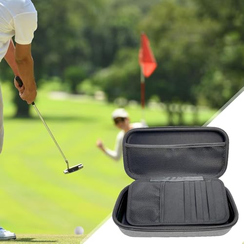 Bolsa de Viaje para Accesorios de Golf de Poliéster Ligero con Cremallera y Secciones 6