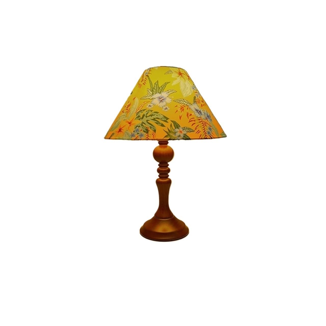 Hhmmei2024-23 Table Lamps Vintage Floral Table Lamp a Wooden Bedroom Nightstand Ornament