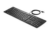HP USB Slim Business Keyboard N3R87AT 803181-001 803823-001 (Renewed)