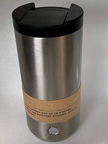 Starbucks 2018 Holiday Season Double Wall Stainless Steel Tumbler, 12 Fl Oz