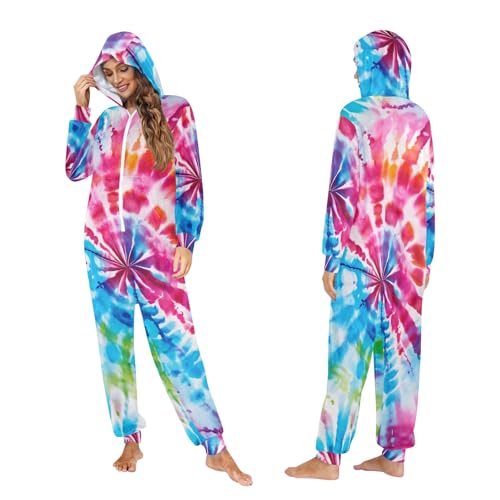 Pijama de Navidad tipo overol con capucha para el hogar 5