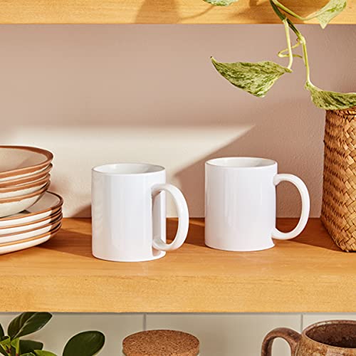 Taza cerámica blanca 2 Imagen adicional