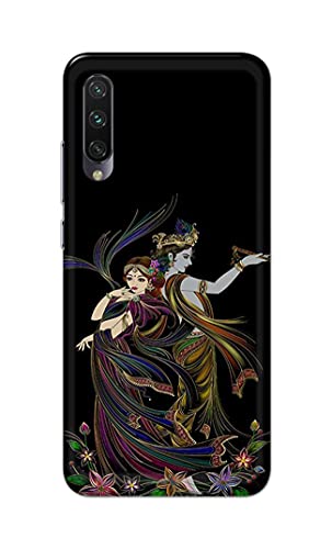 Image of Lord Radha and Krishna Hard Back Case Cover for Mi A3 / Mi CC9e Back Cover -(J5) VNS2223