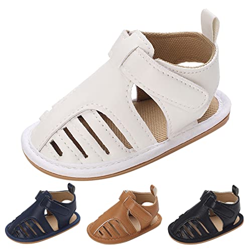 Quilted Baby Booties Summer Children Infants Shoes Boys And Girls Sandals Flat Soles Light Baby Boy Booties 6-12 Months4