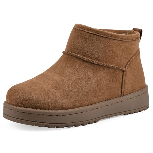 WHITE MOUNTAIN KIDS Girls' Inspo Faux Fur Ankle Bootie