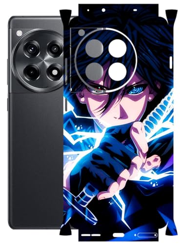 Image of AtOdds - Full Body Back Screen Guard Protector Film - Lamination Wrap Skin Sticker Compatible with ONEPLUS 12R (5G) | Scratchproof Matte Finish (Anime 42)