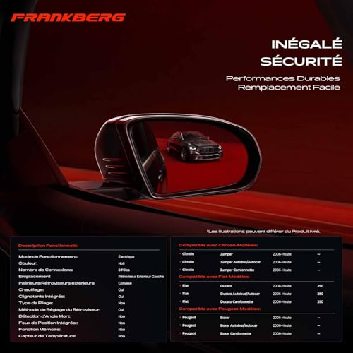Rétroviseur gauche Ducato 250 Boxer brisé changé - 3