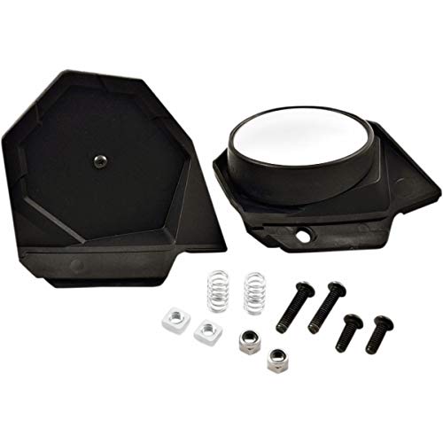 PowerMadd 34455 Black Sentinel Handguard Mirror Kit (Fixed/Fold In)