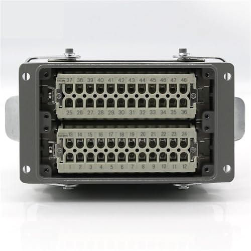 Conector Rectangular Heavy Duty 48 Pines 16A 500V miniatura 4