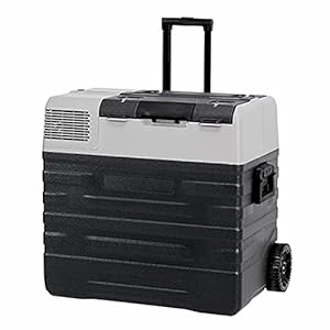 XOBO Draagbare vrieskast, 62 liter, 12 V, 220 V, dubbel met auto, koelkast, compressor, koeler voor vrachtwagen, camper, reizen