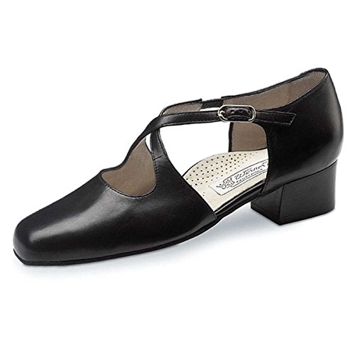 Werner Kern - Mujeres Zapatos de Baile Ines - Cuero Negro - 3,5 cm [UK 4,5]