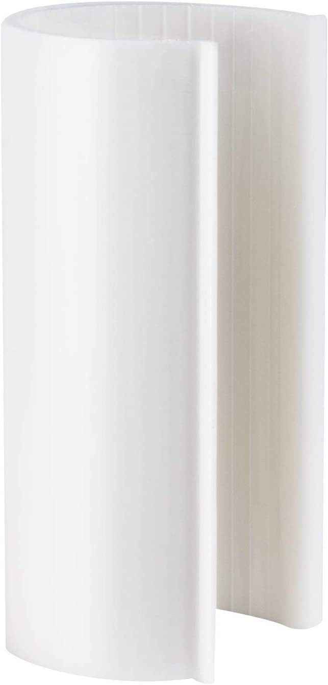 Collier de serrage pour tuyau PVC blanc de salle de bain