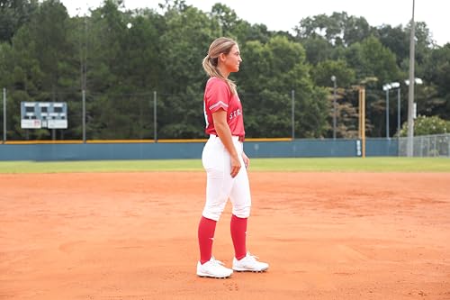 Mizuno Women's Belted Stretch Fastpitch Softball Pant4