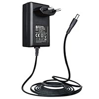 Netzteiladapter 24 V, 0,5 A, 500 mA, AC auf DC, 24 Volt, 1,8 m, extra langes Netzkabel mit Wandstecker für Diffusor mit ätherischen Ölen, Luftbefeuchter und weitere 24-V-Geräte, CE-Zertifizierung