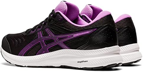 ASICS Women's Gel-Contend 8 Running Shoes, 9, Black/Orchid | Image 2