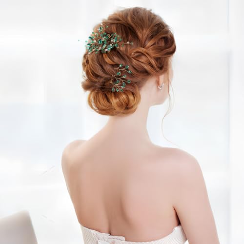 Peinetas de cristales para bodas y accesorios de cabello versátiles 7