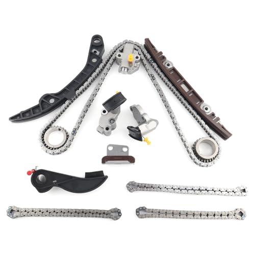 MISIOEK Engine Timing Chain Kit Fit For 2017-2024 Nissan Pathfinder Infiniti QX60,V6 3.5L VQ35DD Engine,130286KA0A 130706KA1C 150436KA0A