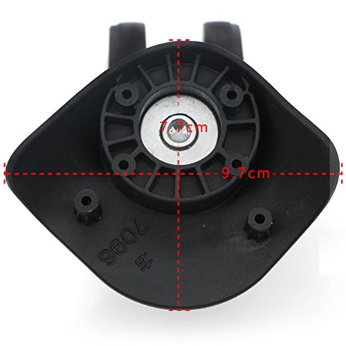 Super Ma 360 Swivel Luggage Mute Wheel Suitcase Replacement Repair Wheels 053(Couple Wheel) #TOP4