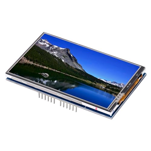 Modulo Display LCD TFT 480x320 per Scheda di Sviluppo Immagini di e Ampio Angolo di Visione Adatto per Libreria UTFT Schermo con Tocco 3.5 pollici