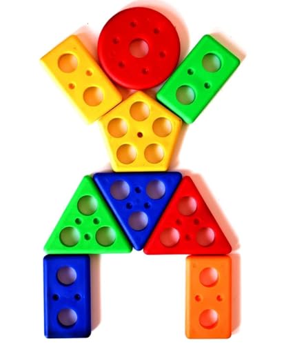 Image of Humming Bird Geometrics Educational & Learning Shape Sorter Toys for Kids Smart Creative Activity Fun & Learning Toy Blocks Multicolor Stacking Block Game for Kids
