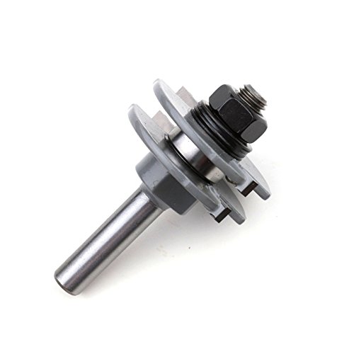 Foto von HM Federfräser 4 mm Ø 40 mm Schaft 8 mm Scheibenfräser Holzfräser Fräser