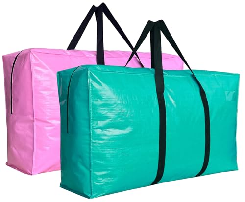 Extra Large Storage Bags, Jumbo Moving Tent Waterproof Storage Bags, Foldable Big XXL Duffle Bag for Travel, Christmas Tree Storage Bag 42x23x13.5inch