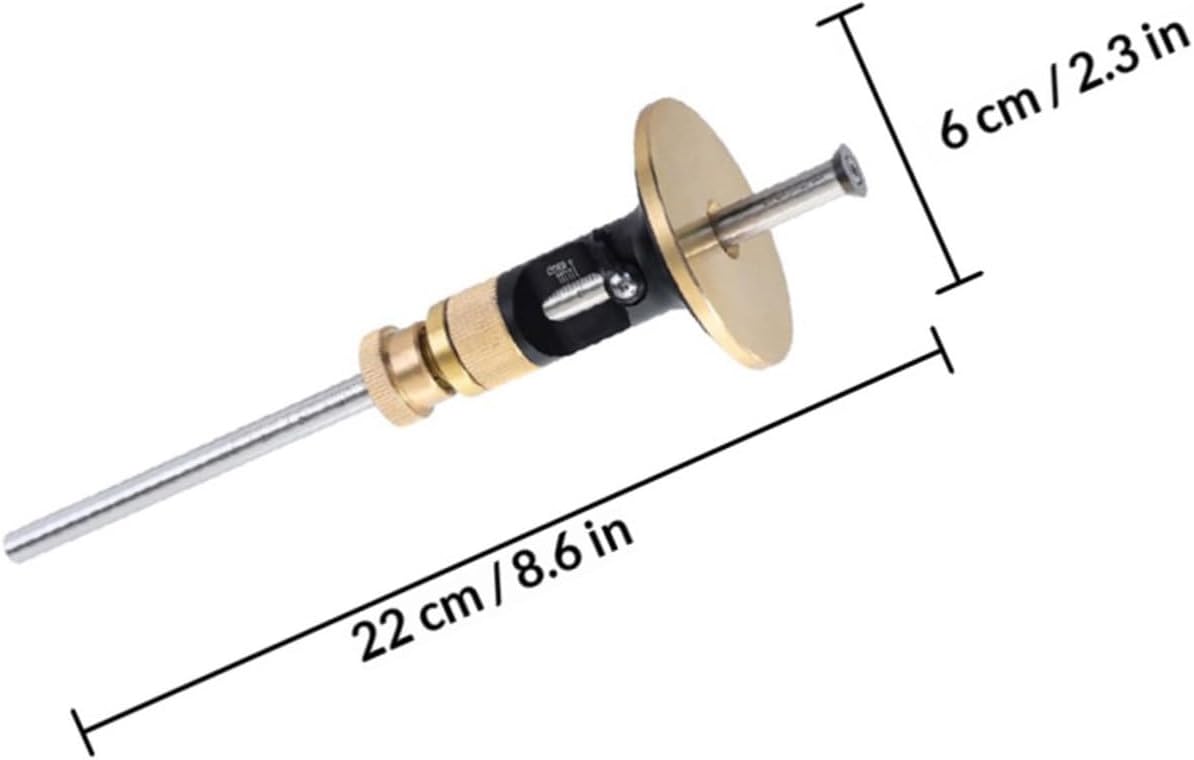 Zerodeko European Woodworking Marking Tool Set with Fine-tuning Scribe Gauge, Hard Alloy Blade Carpenter Marker for Precise Parallel Line Drawing in Woodworking Projects