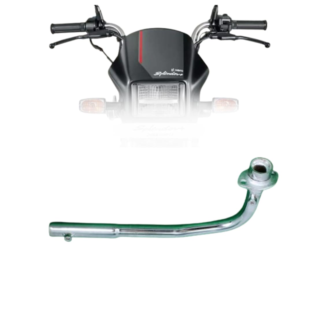 Bike Bend Pipe Exhaust Black Pipe Splendor BS3,BS4,BS6 Easy To Fit Old,New All Hero Splendor iSmart, Splendor NXG, Splendor Plus, Splendor Pro, Splendor Y2K Model’s 2-image-39